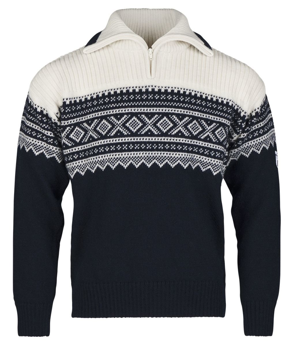Marius by Bråtens Woman w/zip - Navy/offwhite 