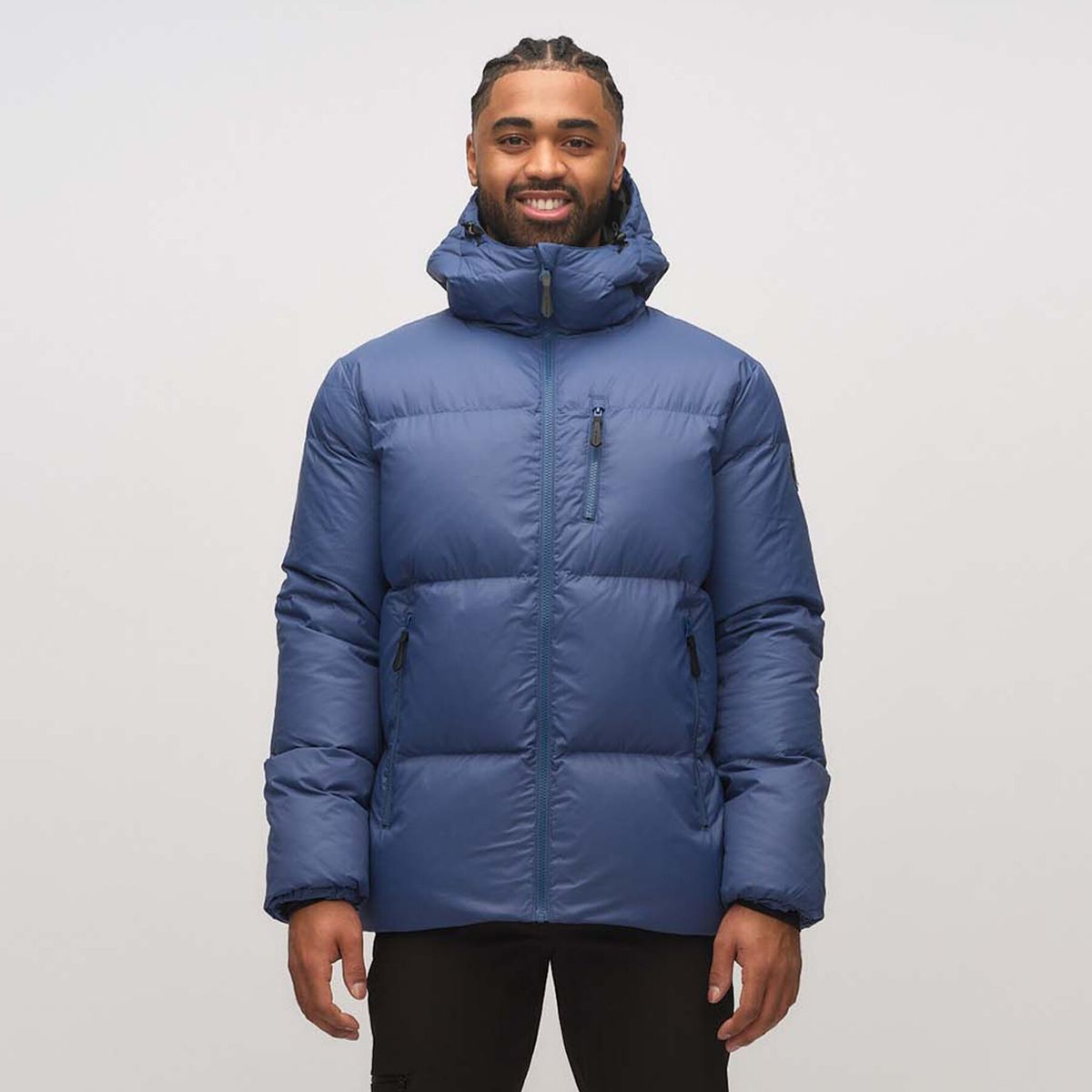 Skogstad Ustetind Dun Vinterjakke Denim blue Herre