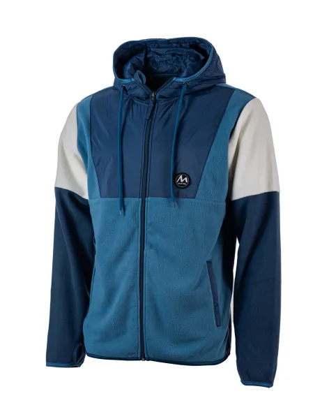 Hovedbilde Move On Gaupen Fleecejakke Ashes/Blue teal/offwhite Herre