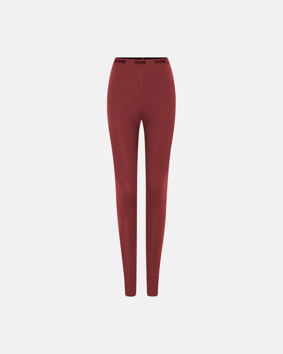 Dovre Vinrød Longs 100%Ull