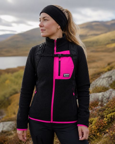 Hovedbilde Segla Skaland X1 Fleecejakke Black Dame