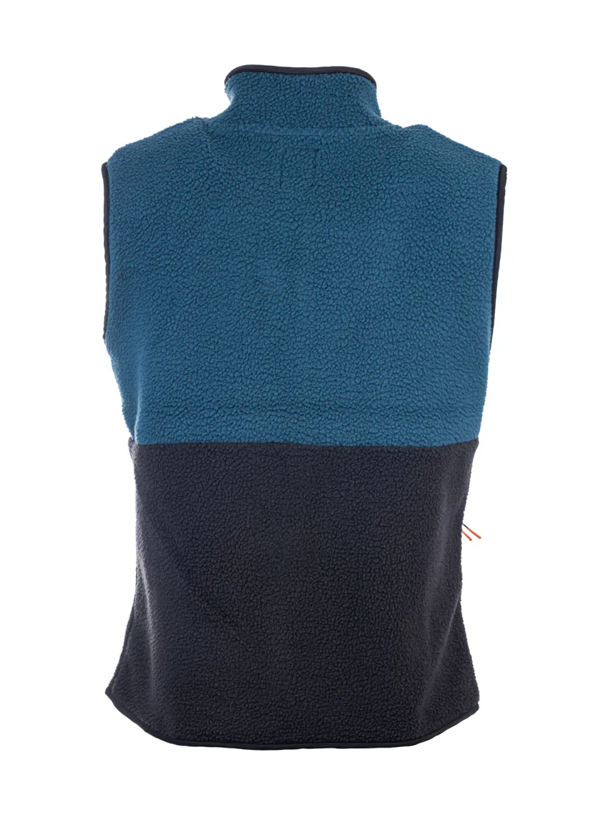 Move On Uvdal Fleece Vest - Deep Blue/Marine Herre