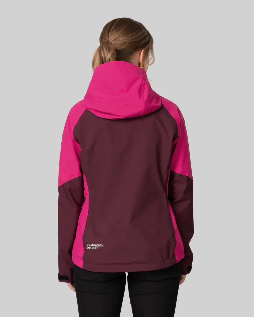Scandinavian Explorer Skalljakke - Rosa/lilla Dame