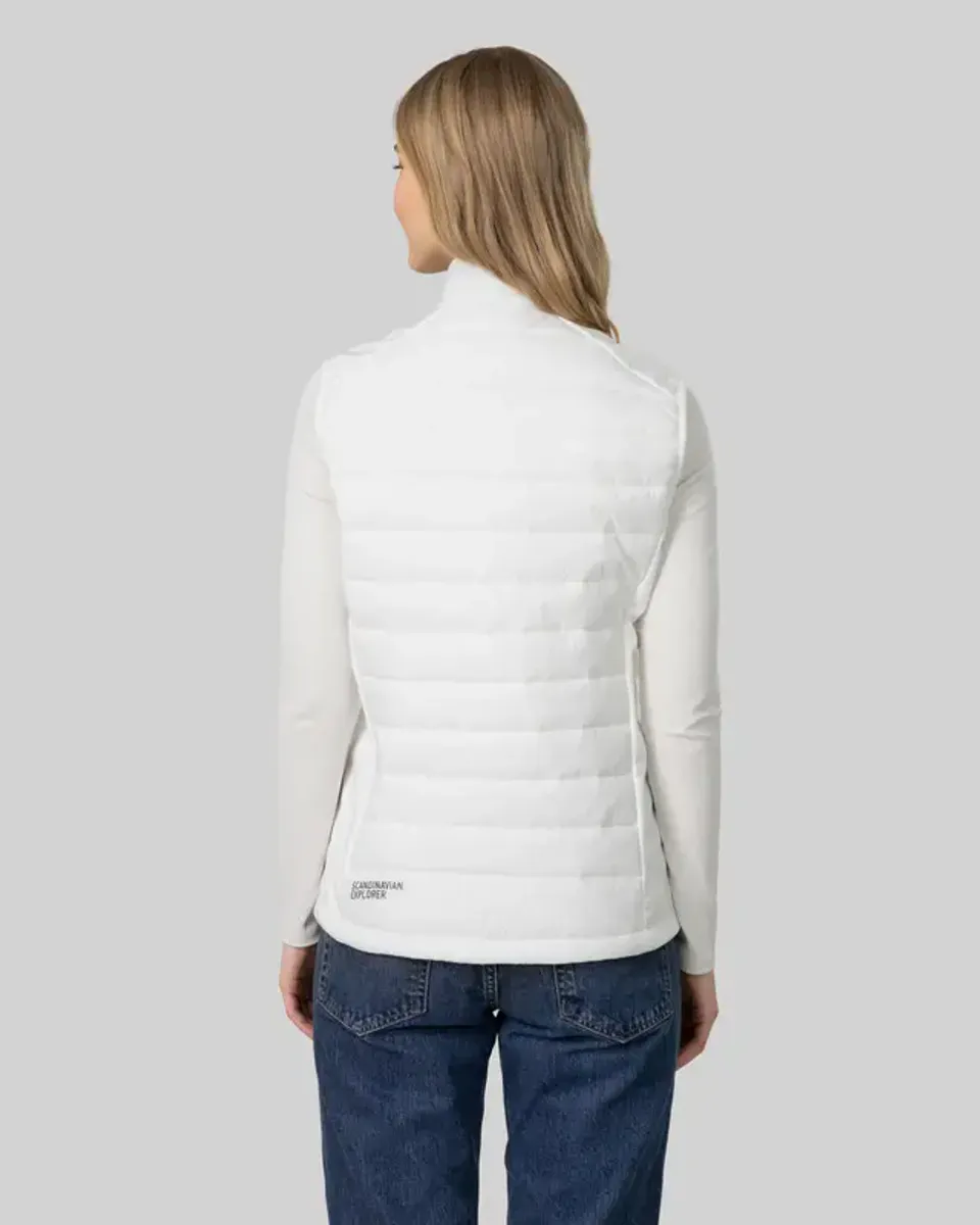 Scandinavian Explorer Hybridvest - Hvit Dame