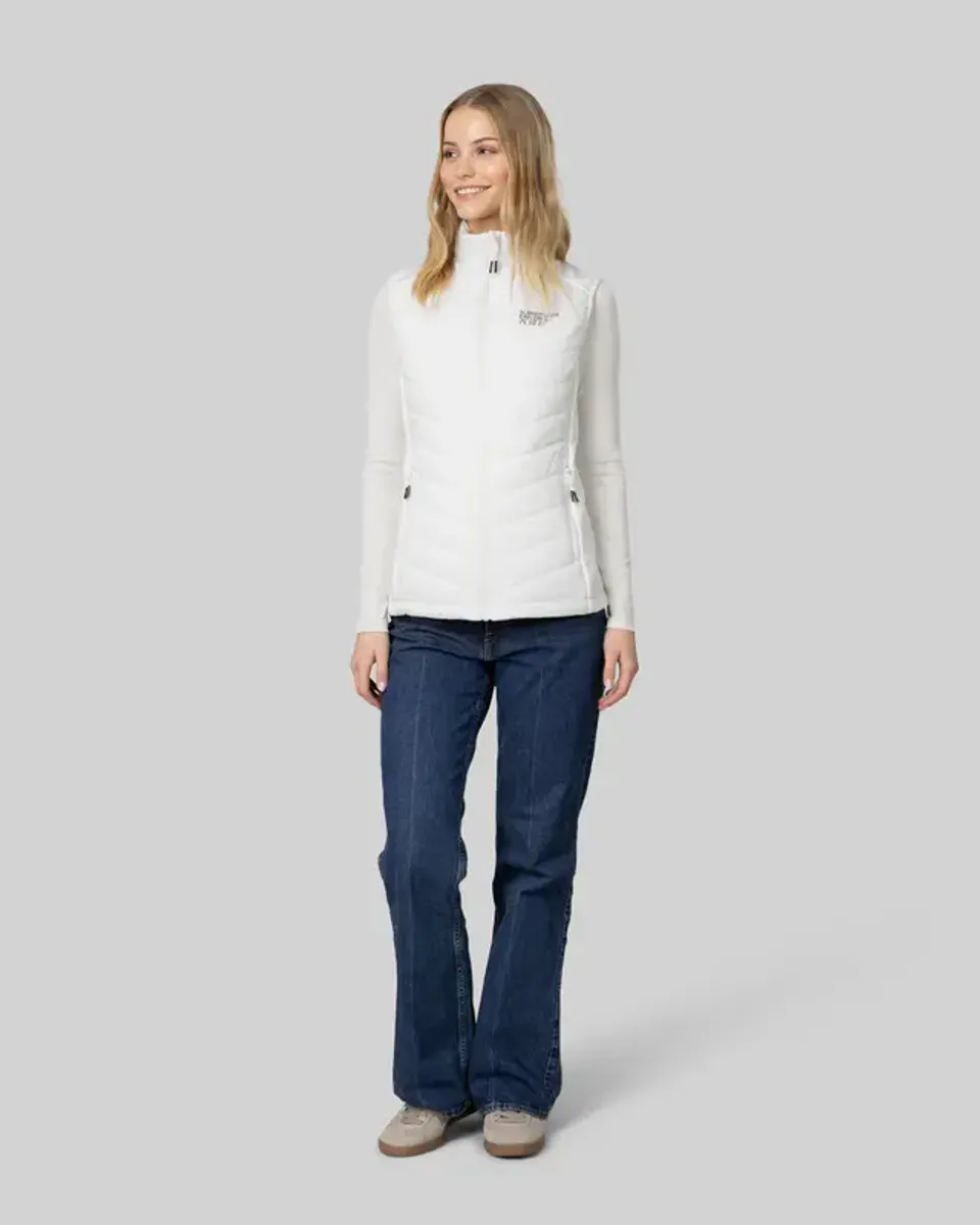 Scandinavian Explorer Hybridvest - Hvit Dame